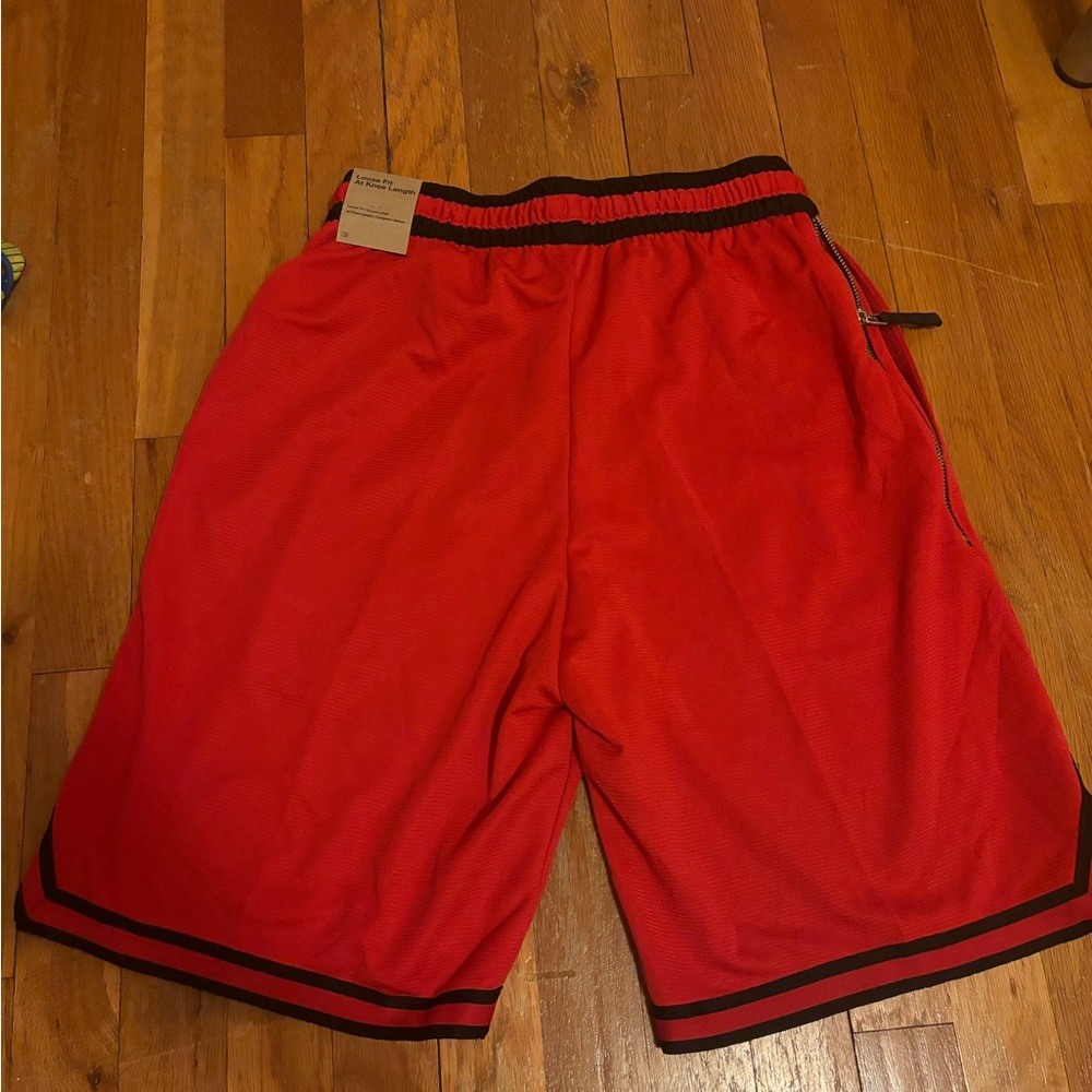 Nike Dri-Fit DNA Basketball Shorts Red/Black DH7160-657 Men's Sizes - Picture 2 of 7